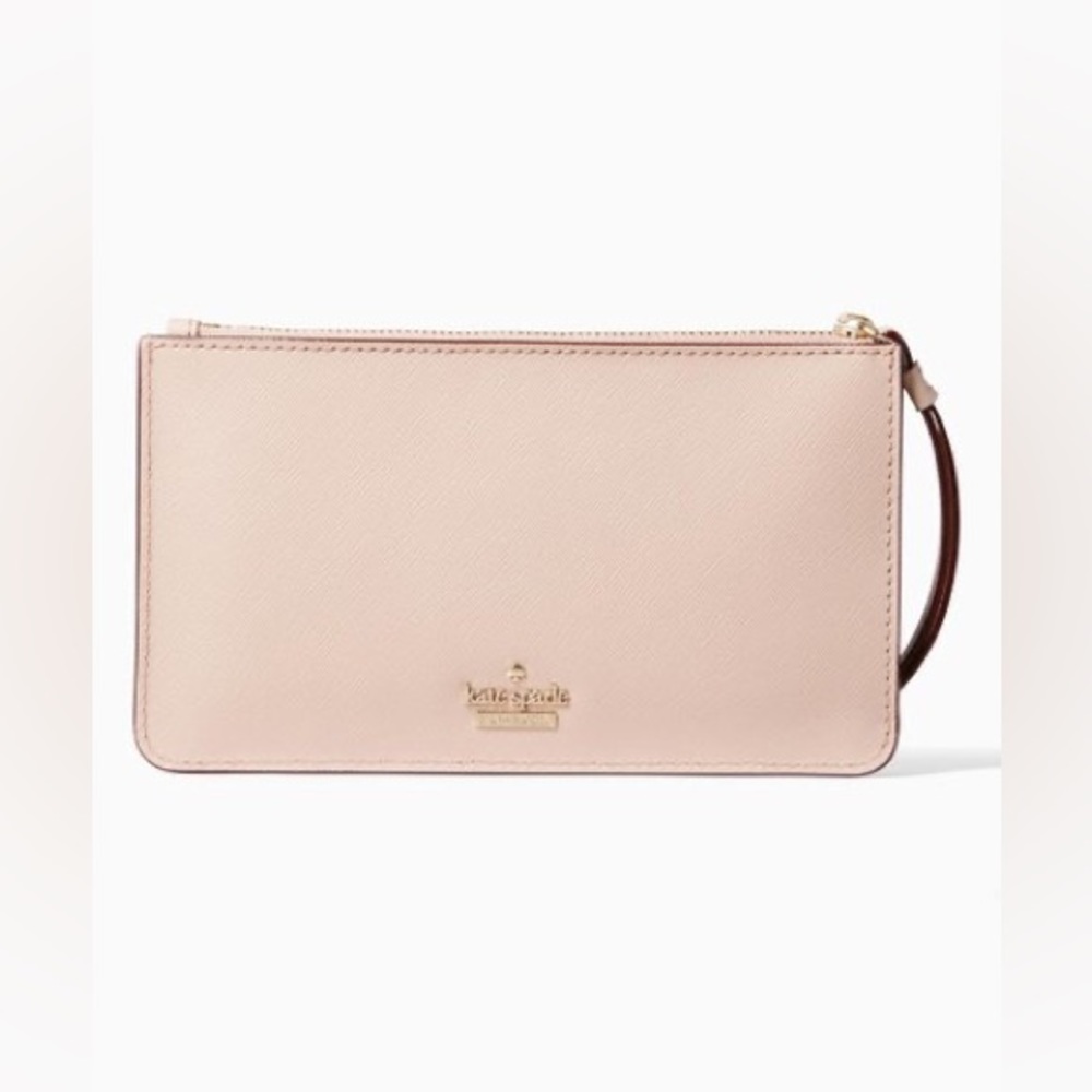 Kate Spade Cameron Street Karolina Wristlet in Toasted Wheat.